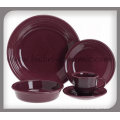 30pcs Purple Color Stoneware Dinnerware Sets